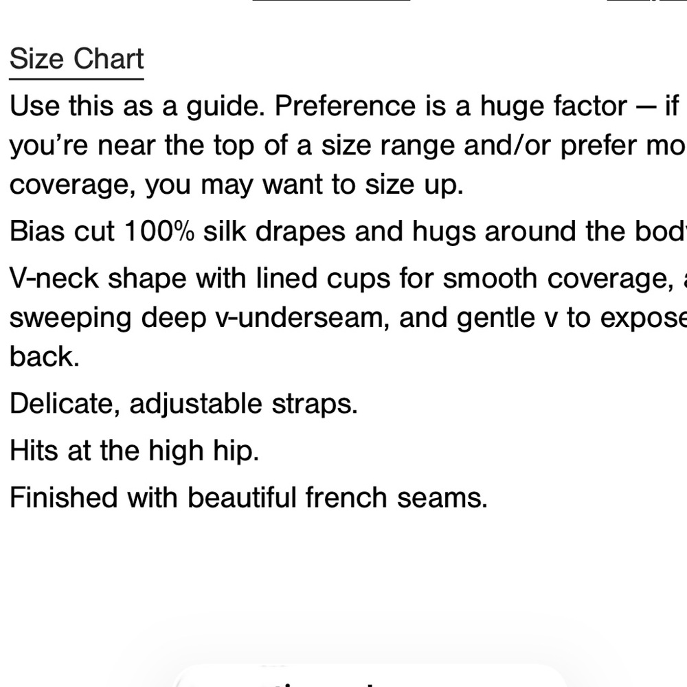 Negative eclipse washable 100% mulberry 17mm silk cami champagne Fizz Small $120 - Picture 13 of 13